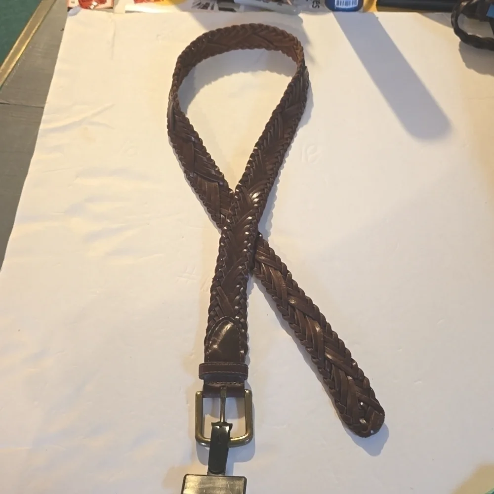 Leather mens brown